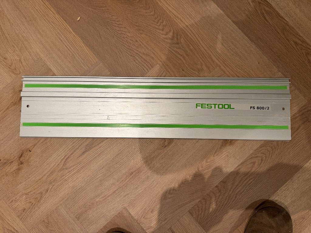 Festool FS 800/2 geleiderails, Invalzaag, 70 mm of meer, Ophalen of Verzenden, Zo goed als nieuw