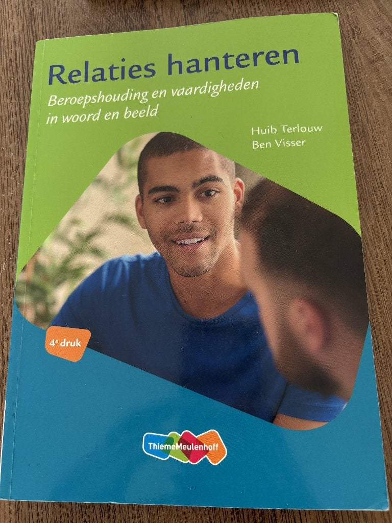 Relaties hanteren, Gelezen, Overige vakken, ThiemeMeulenhoff, Ophalen of Verzenden