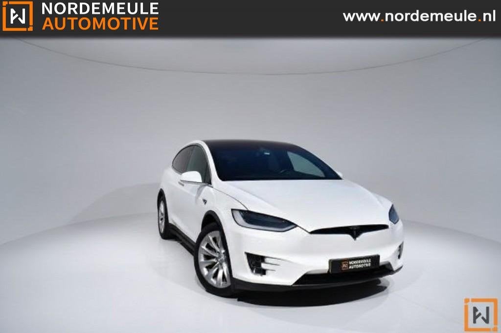 Tesla MODEL X 90D BASE 6P. LED, Navi, Camera, Trekhaak, Auto's, Automaat, Model X, Gebruikt, 124 €/maand