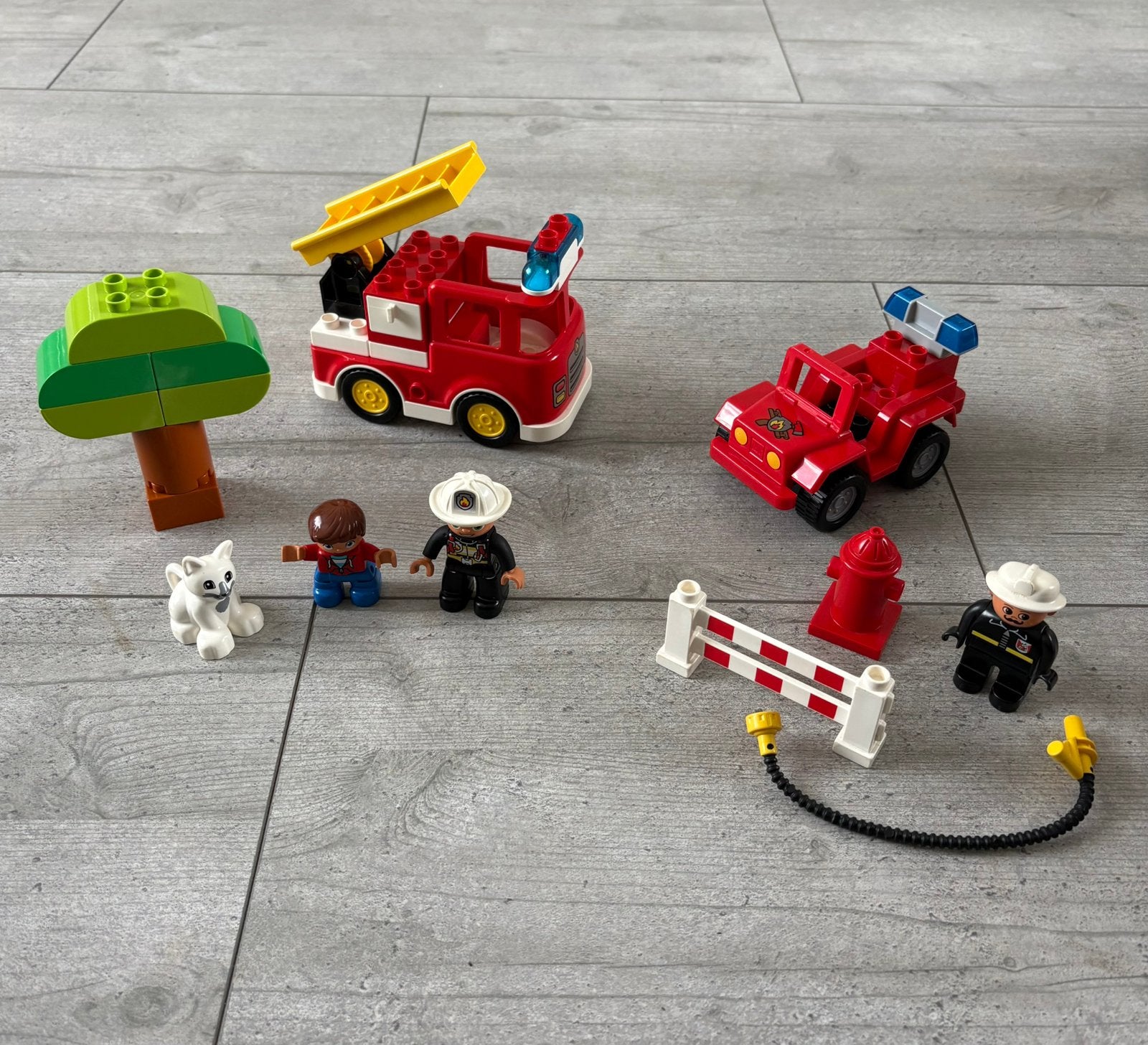 Duplo Brandweer., Ophalen of Verzenden, Zo goed als nieuw, Duplo
