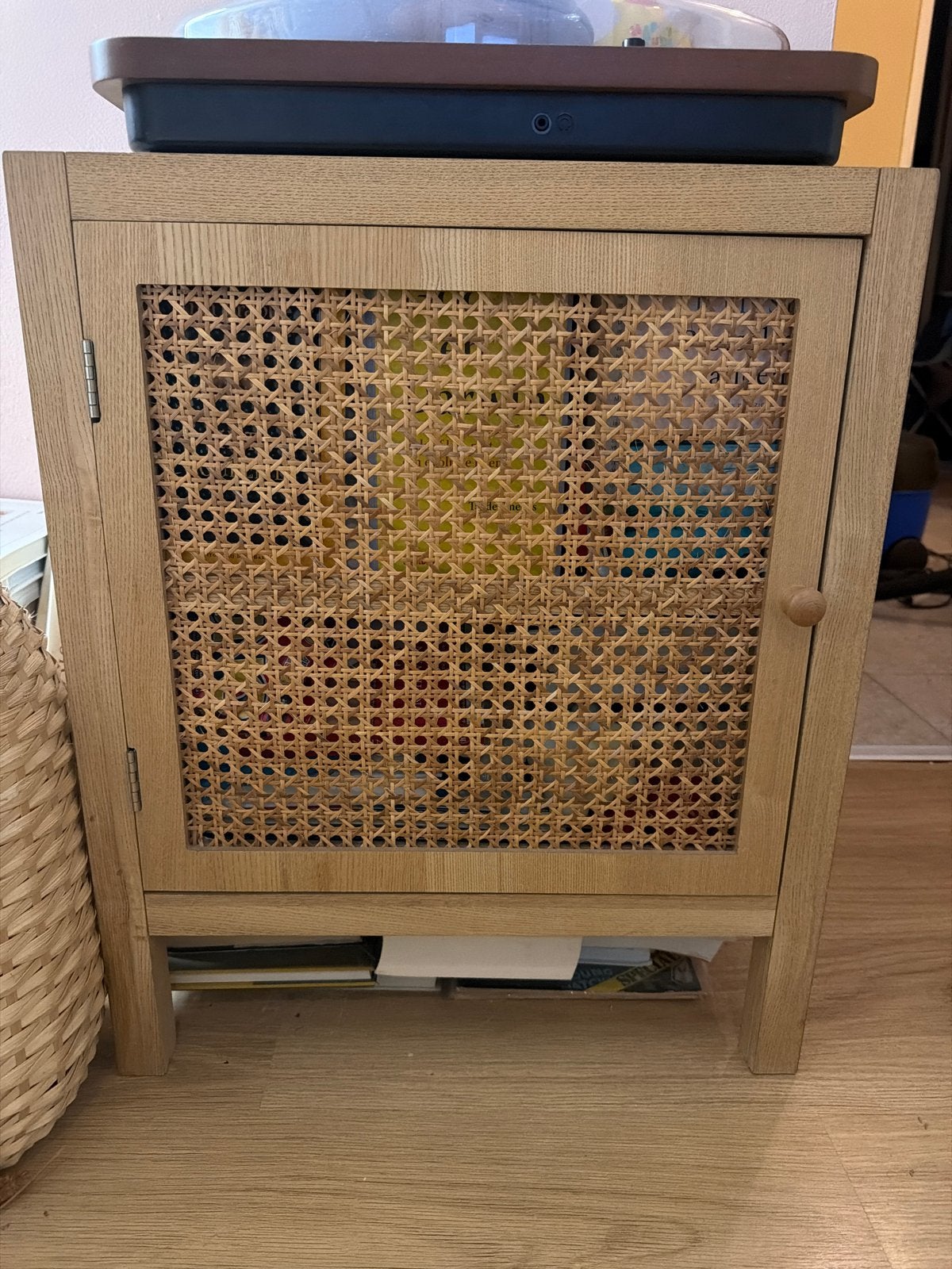 Xenos webbing kastje met deurtje - 50x35x60 cm, Ophalen, Zo goed als nieuw
