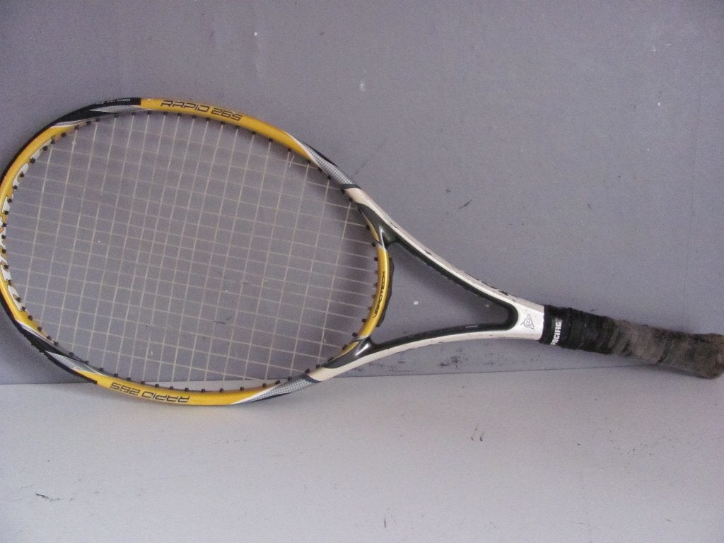 Tennisracket van Dunlop the rapid 265 vibrotech, Ophalen of Verzenden, Zo goed als nieuw, Racket, L3