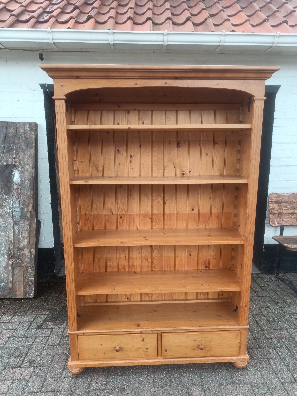 Boekenkast demontabel, Ophalen of Verzenden, Zo goed als nieuw, 25 tot 50 cm, 150 tot 200 cm