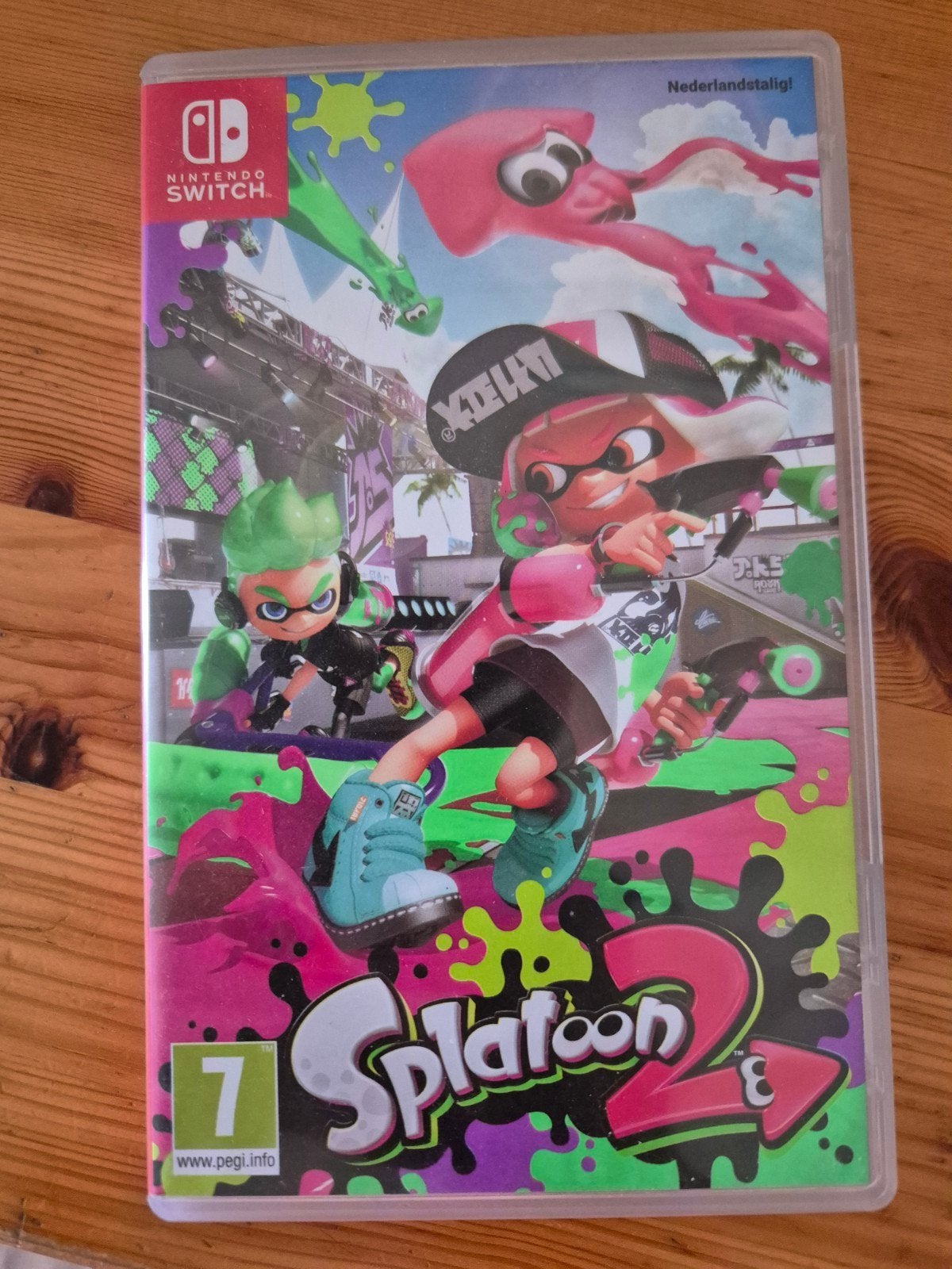 Splatoon 2 - Nintendo Switch (Zo goed als nieuw), Spelcomputers en Games, Ophalen of Verzenden, Zo goed als nieuw, Met games