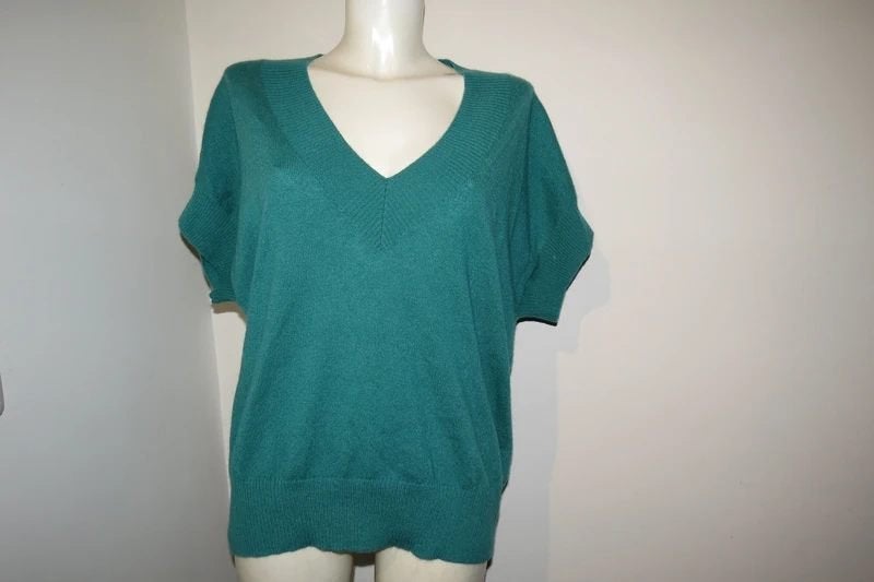 Notshy cashmere cruise trui v hals uitstaand deel mouw L, Verzenden, Maat 42/44 (L), Zo goed als nieuw, Notshy Cashmere