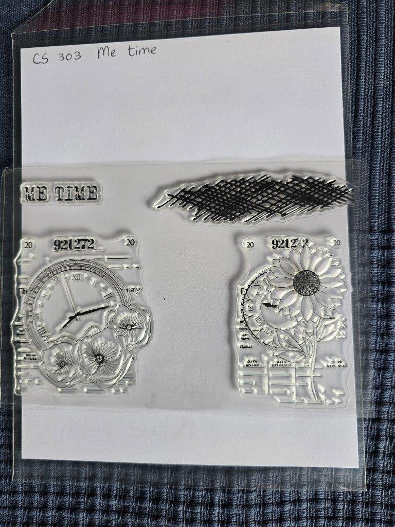 Elisabeth craft design: Art journal CS303 Me time, Ophalen of Verzenden, Nieuw, Clearstamp