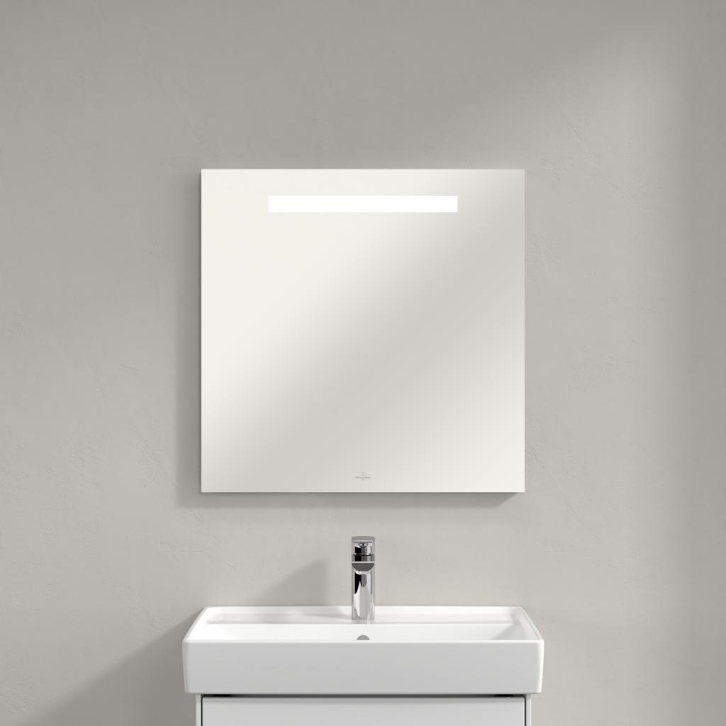 Villeroy & BOCH More To See One Mirror with lighting 600x600, Ophalen, Overige typen, Nieuw, 50 tot 100 cm