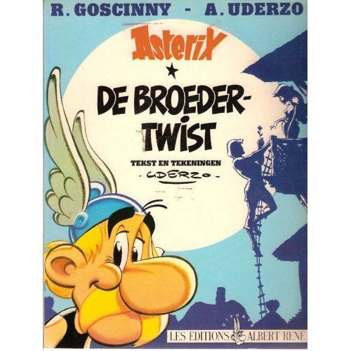 Stripboek Asterix."De broedertwist"uit 1980., Boeken, Gelezen, Eén stripboek, Ophalen of Verzenden, Goscinny & Uderzo