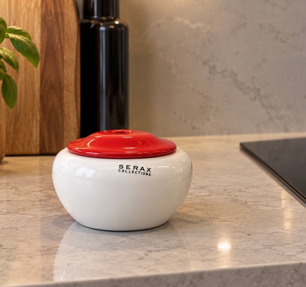 Design accessoires pot voorraad pot van Serax nieuw., Pot, Bus of Blik, Nieuw, Ophalen of Verzenden, Steen/keramiek