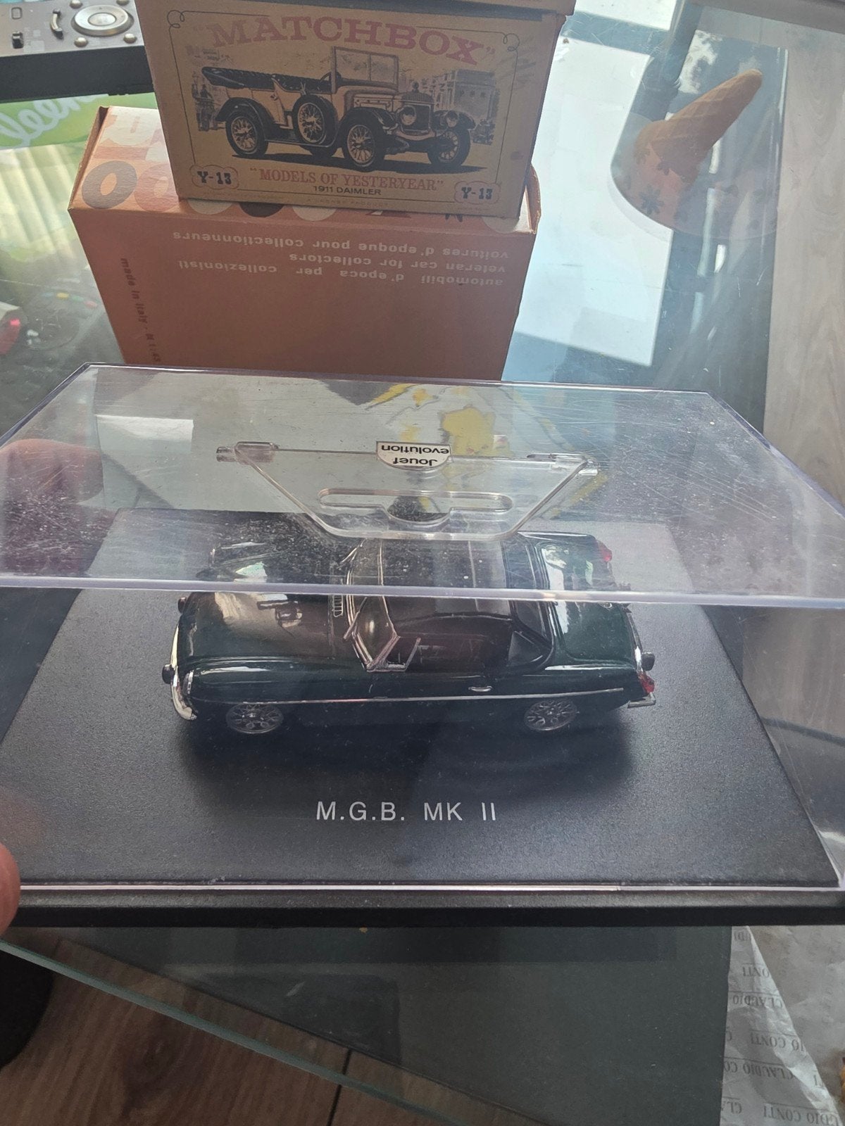 M.G.B. MK II Modelauto - Jouef Evolution, Overige merken, 1:50 of kleiner, Auto, Ophalen of Verzenden