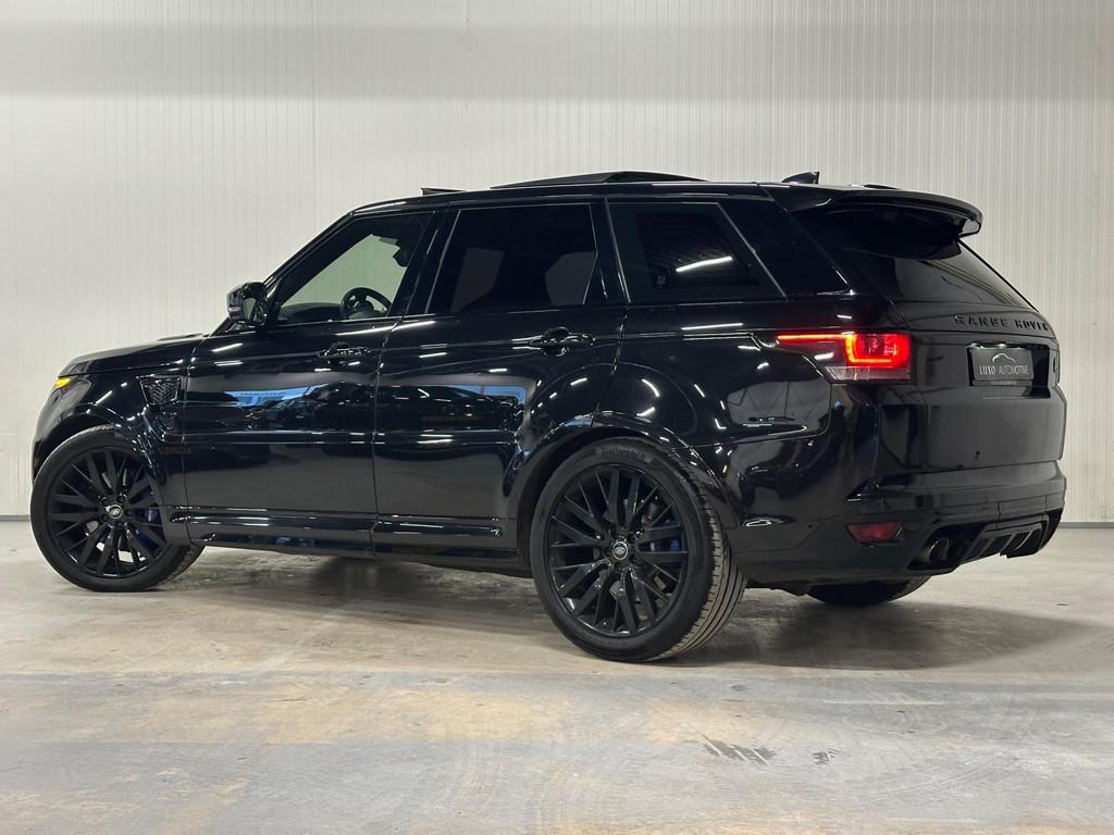 Land Rover Range Rover Sport 5.0 V8 Supercharged SVR | BLACK, Auto's, Automaat, Gebruikt, 3000 kg, Zwart