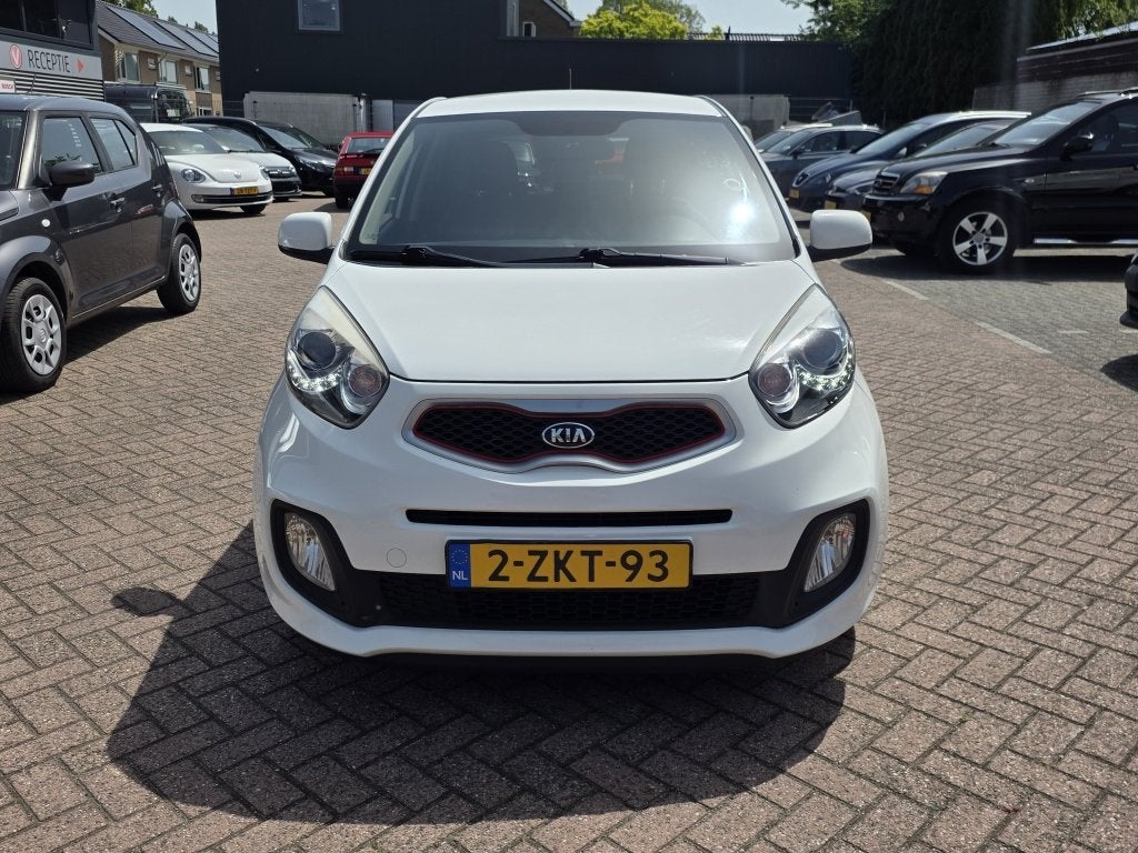 Kia Picanto 1.0 CVVT X-treme (bj 2015), Auto's, Start-stop-systeem, Euro 5, Gebruikt, Zwart