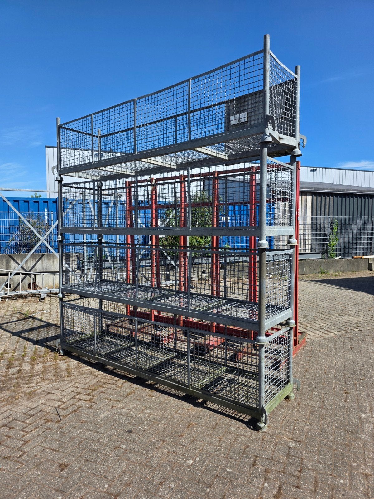 8 stapelbare gaasbakken te koop, prijs per stuk, Ophalen, Overige typen, Minder dan 2 meter