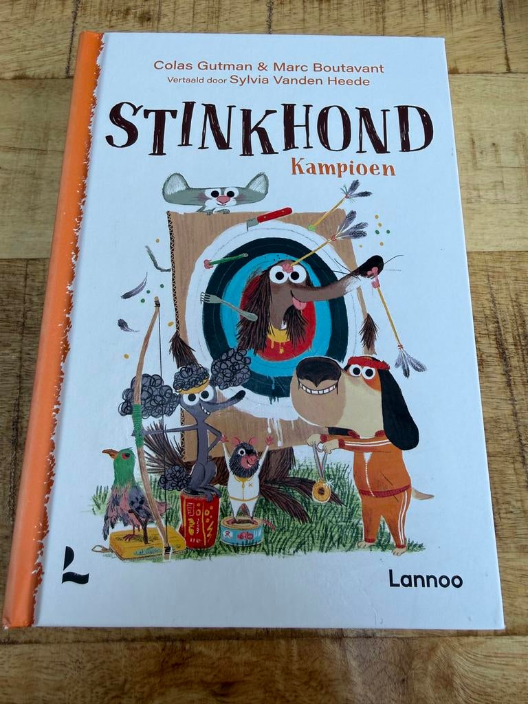 Stinkhond Kampioen - Leuk kinderboek in goede staat, Boeken, Ophalen of Verzenden, Gelezen, Fictie algemeen