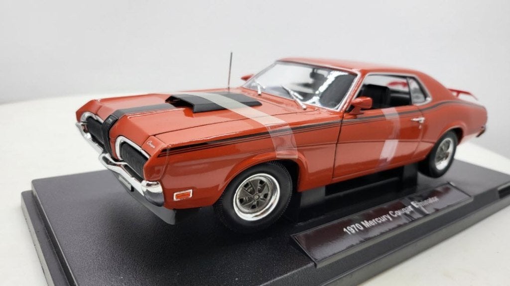 Mercury Cougar Eliminator 1970 Oranje, Hobby en Vrije tijd, Auto, Welly, Welly, Nieuw
