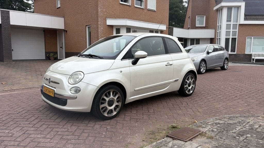 Fiat 500 1.2 Sport I Climatronic Goed onderhouden I Parelmoe, Auto's, 21 km/l, Euro 5, Gebruikt, 1242 cc
