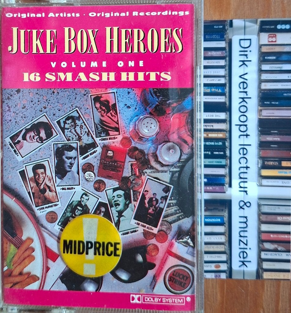 Div artiesten: Jukebox Heroes, vol. 1; 16 smash hits (1985), 1 bandje, Ophalen of Verzenden, Zo goed als nieuw, Origineel