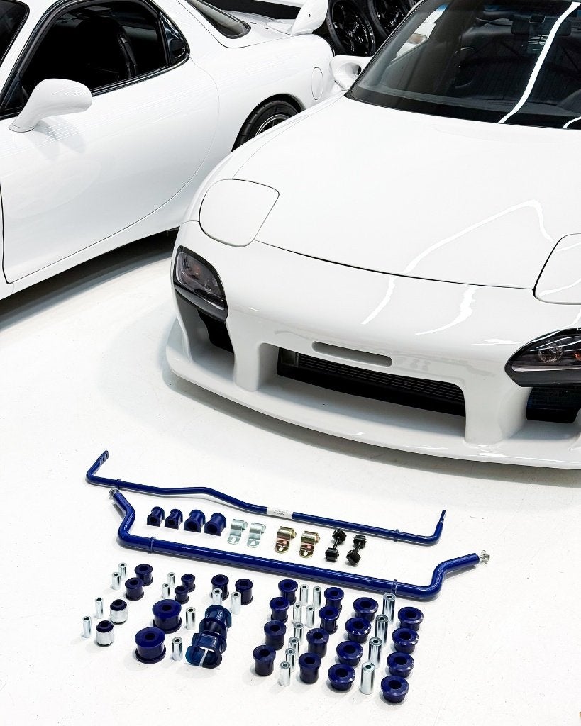 SuperPro bushing set + swaybar set - Mazda Rx-7 Rx7 FD3S, Ophalen of Verzenden