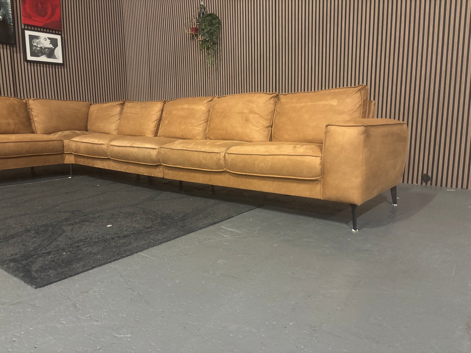 GRATIS LEVERING Haco Belfast Hoekbank 400x210 GEREINIGD, Huis en Inrichting, Banken | Bankstellen, Hoekbank, 300 cm of meer, Ophalen of Verzenden