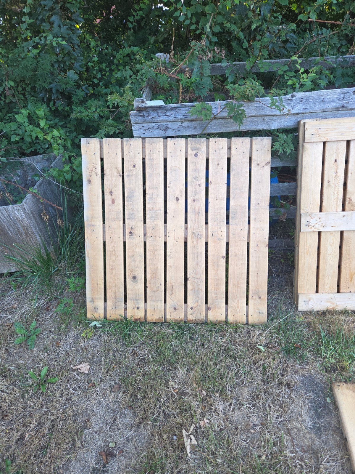 vlonders, Tuin en Terras, Ophalen, Zo goed als nieuw, Hout