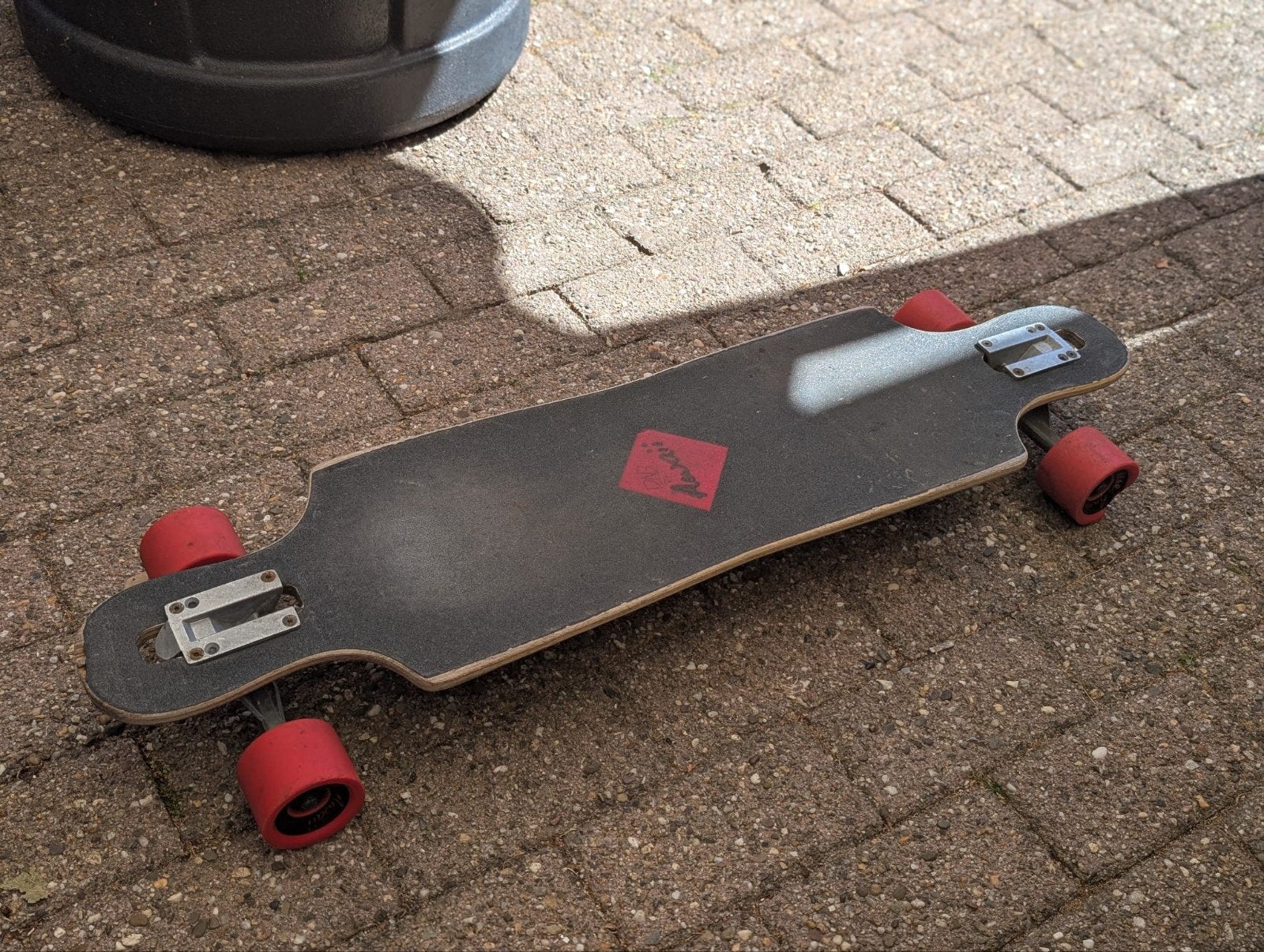 Long board, Ophalen, Gebruikt