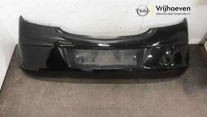 Achterbumper van een Opel Corsa (Corsa D 07-) (Z20R), Auto-onderdelen, Gebruikt, -, -, Opel