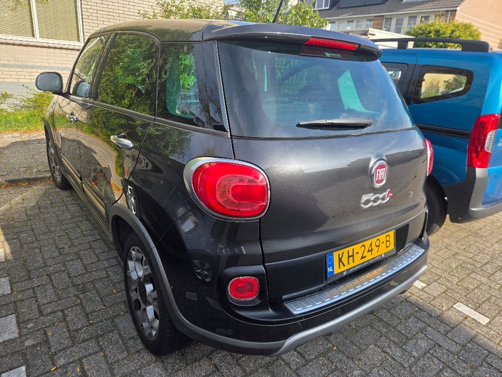 Fiat 500L 0.9 Twinair Trekking 2016 Grijs, Voorwielaandrijving, Dealer onderhouden, Stof, Beige