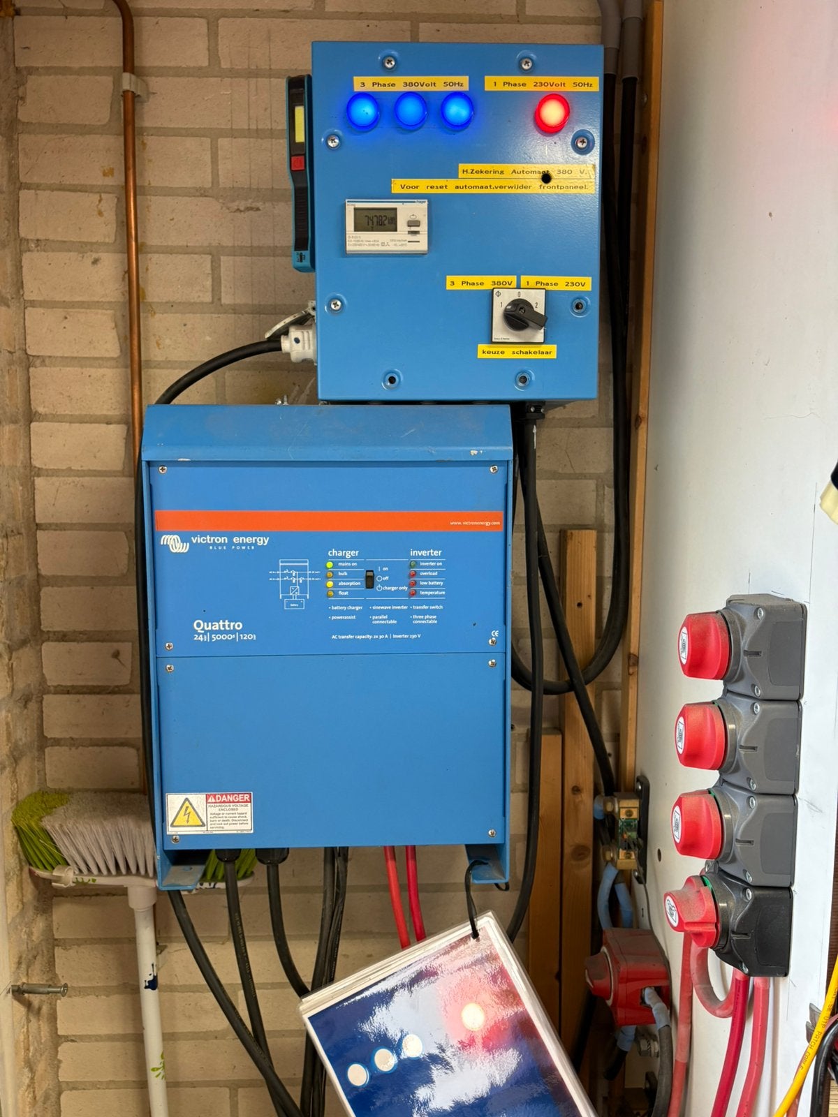 Thuis batterij/ Energie set, Watersport en Boten, Ophalen of Verzenden, Gebruikt, Elektrisch, Overige typen