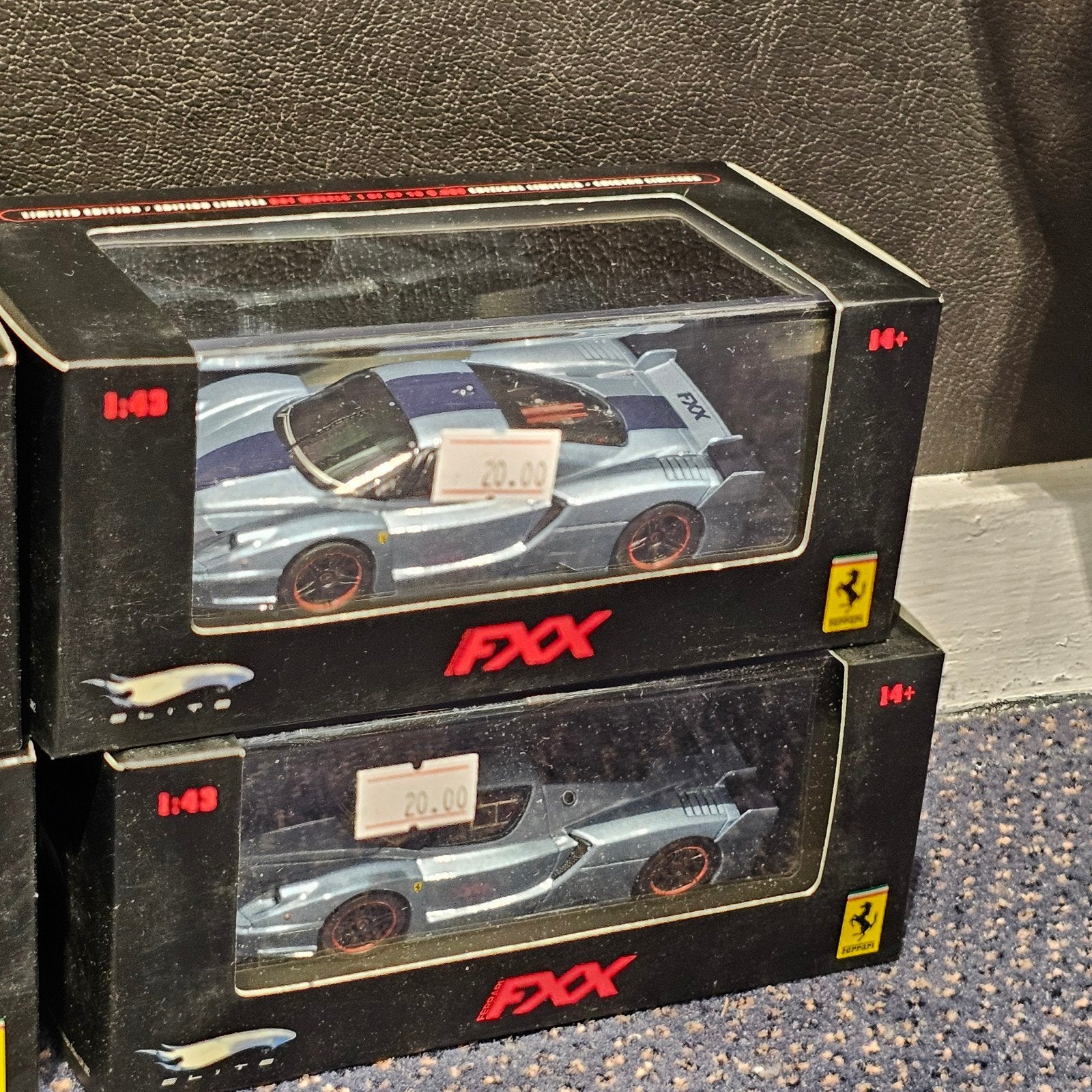Hotwheels Elite 1/43 Ferrari FXX en 500 F2 modellen, Ophalen of Verzenden, Matel, Onbekend, Onbekend
