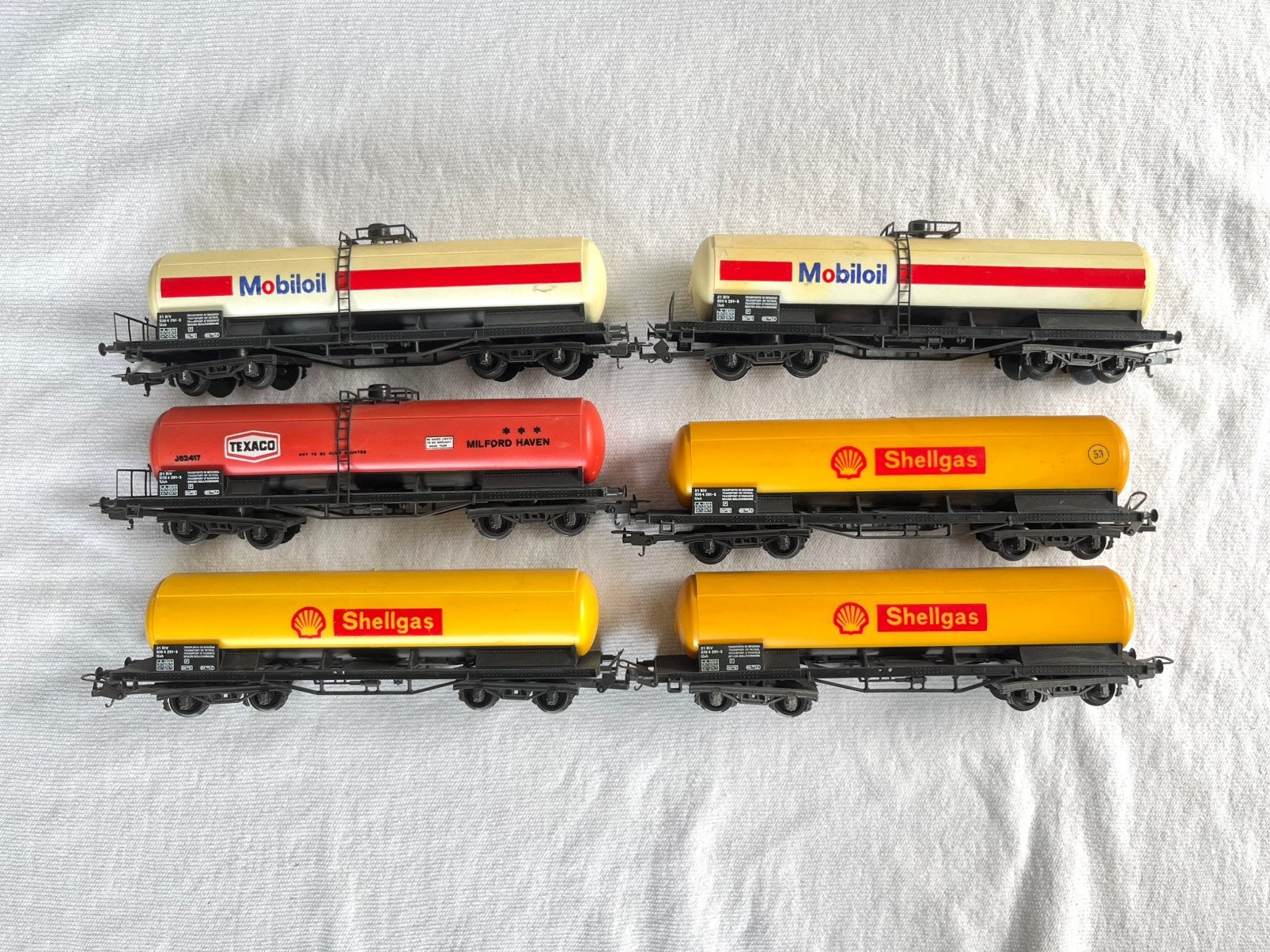 6x Lima ketelwagons H0, Hobby en Vrije tijd, Modeltreinen | H0, Gebruikt, Gelijkstroom, Wagon, Ophalen of Verzenden