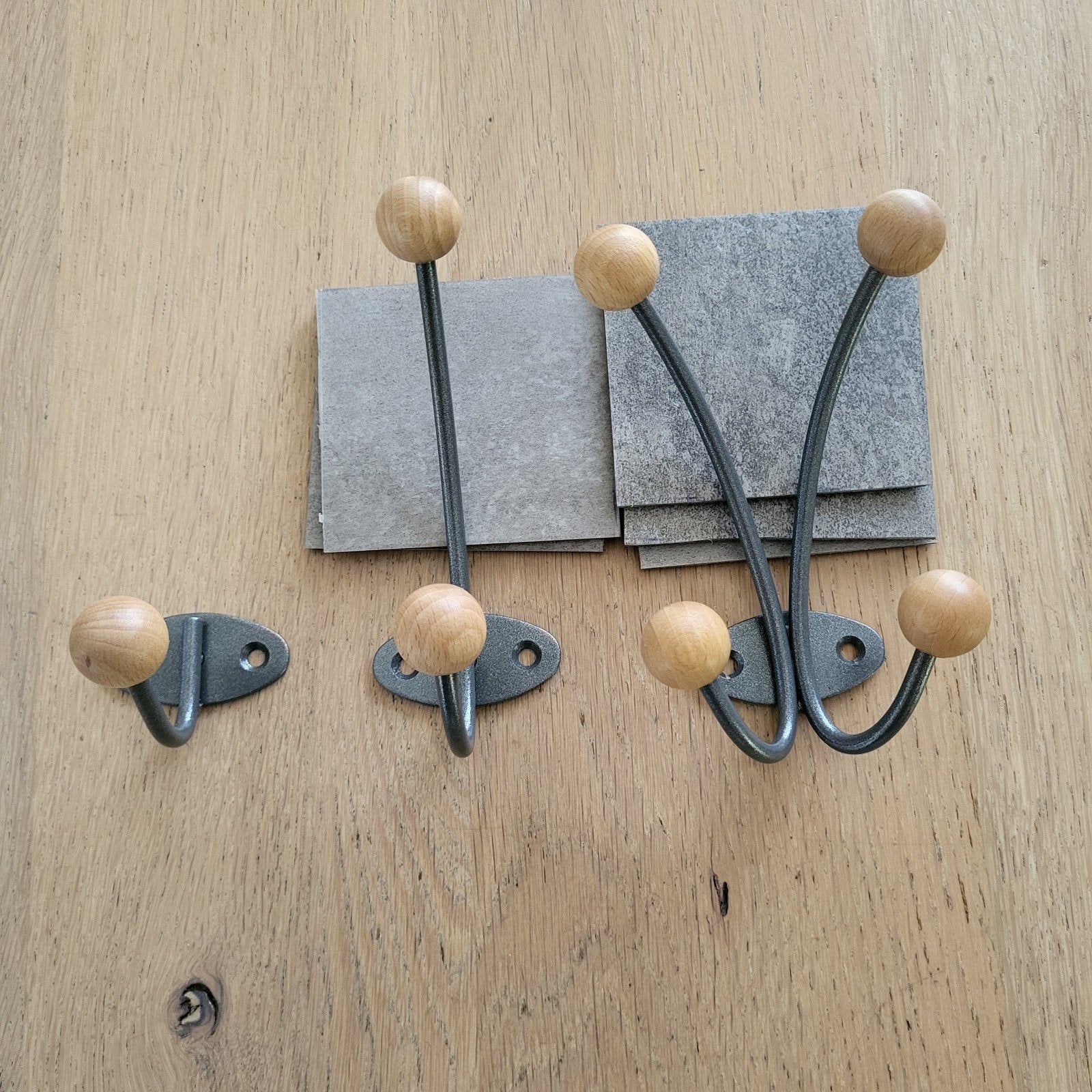 Hoed/Jashaak grijs/beuken, Ophalen of Verzenden, Nieuw