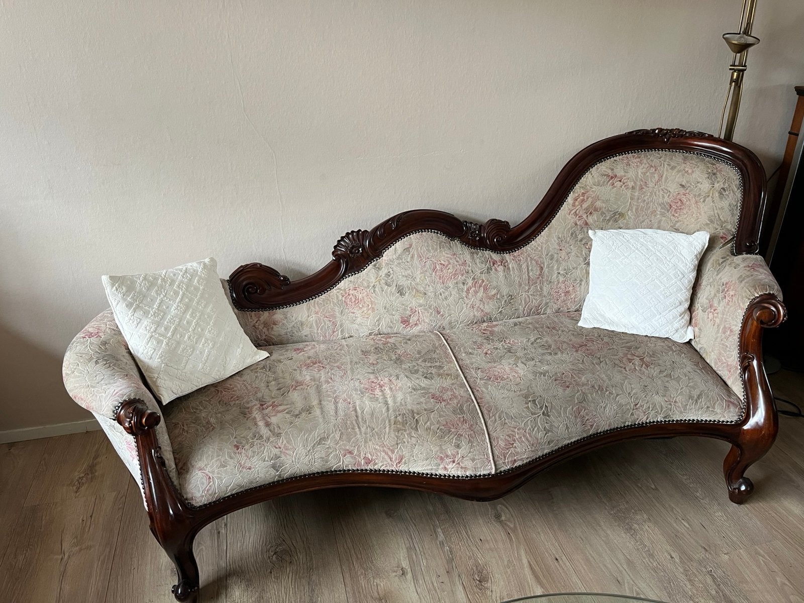 Antieke sofa / lounge bank chaise longue, Ophalen