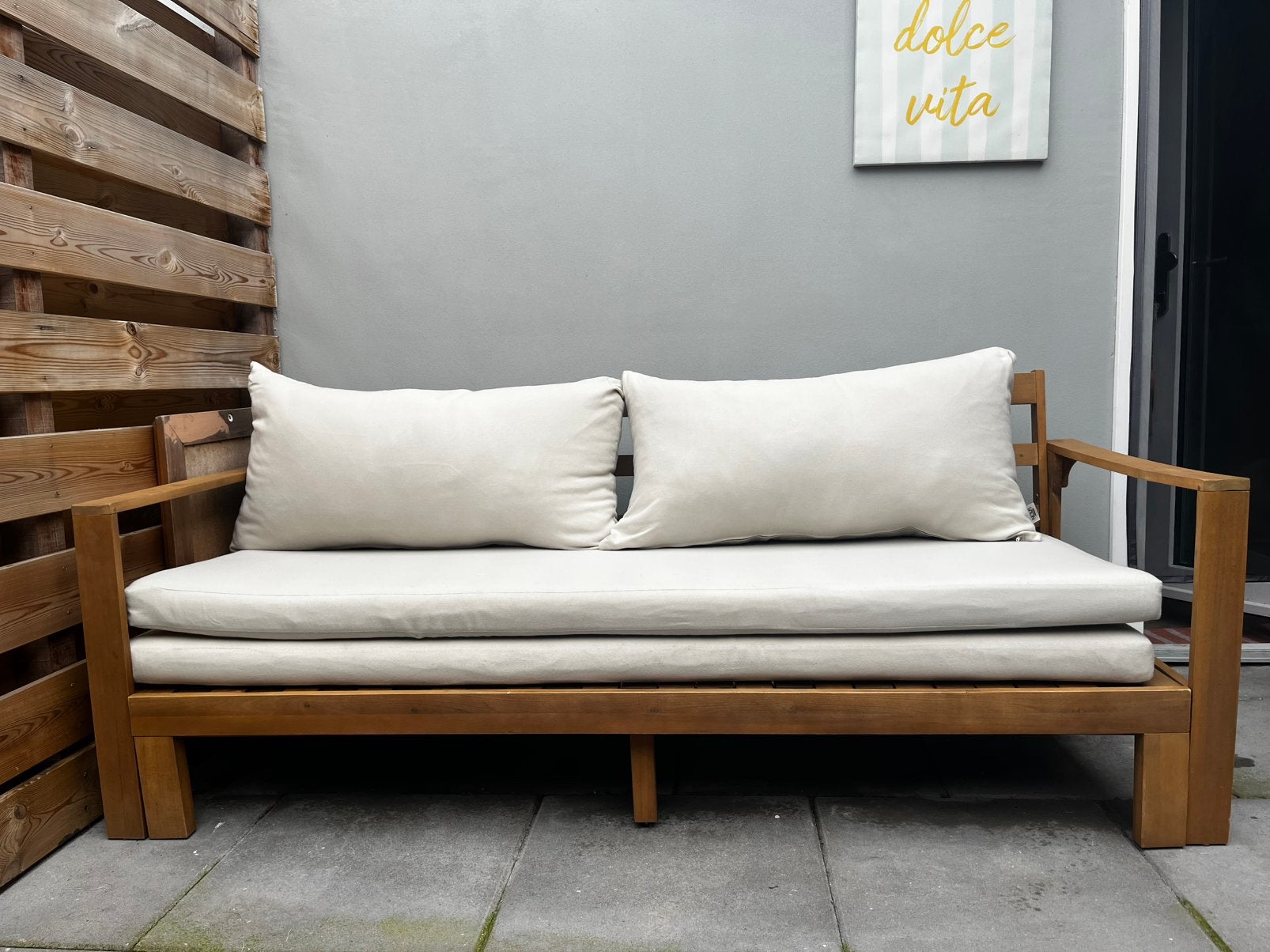 Nous garden tuinbank / loungebank Wehkamp, Ophalen, Gebruikt