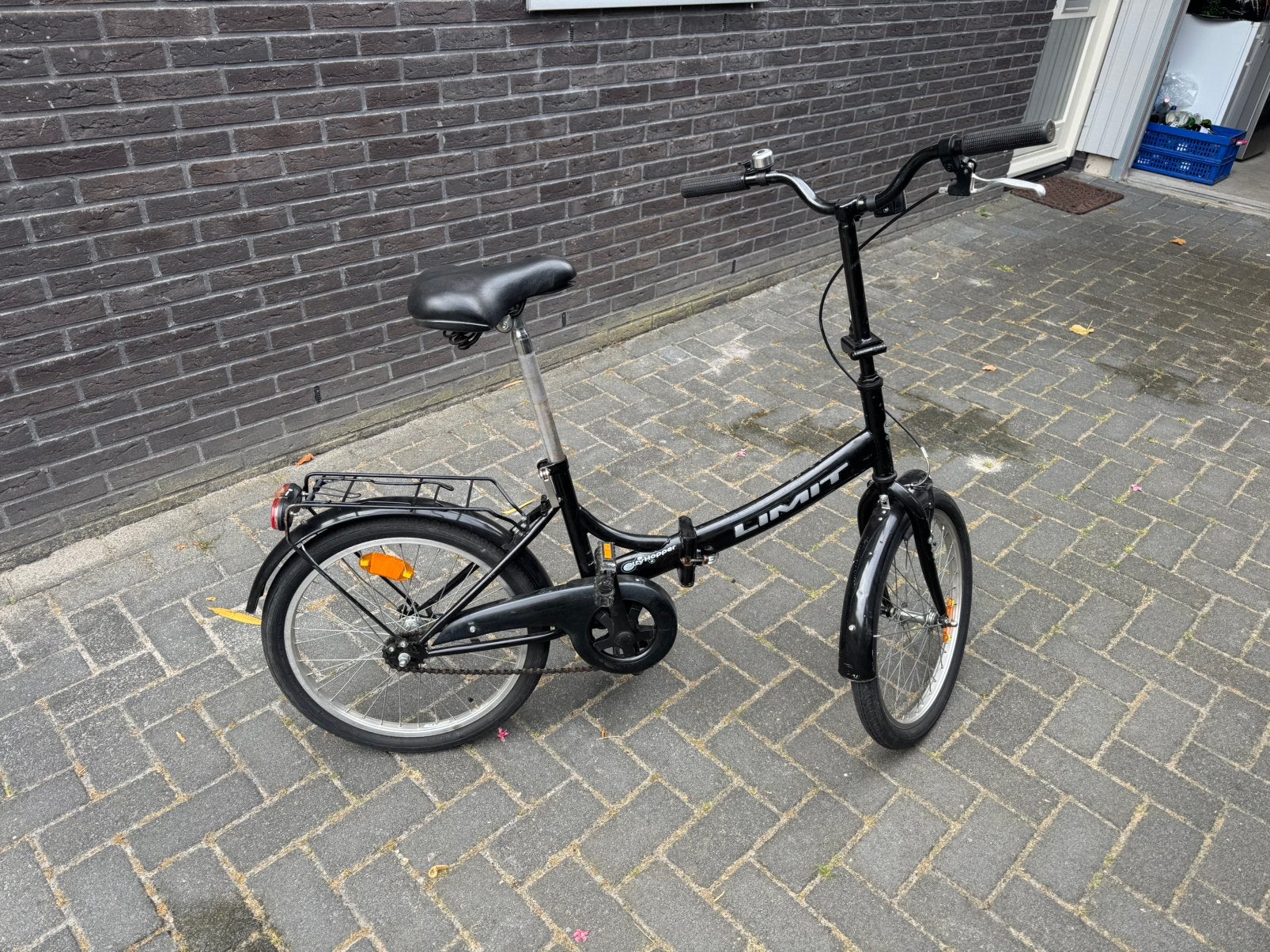 Limit vouwfiets voor camping , camper of boot, Fietsen en Brommers, Fietsen | Vouwfietsen, Ophalen, Gebruikt, Totaal opvouwbaar