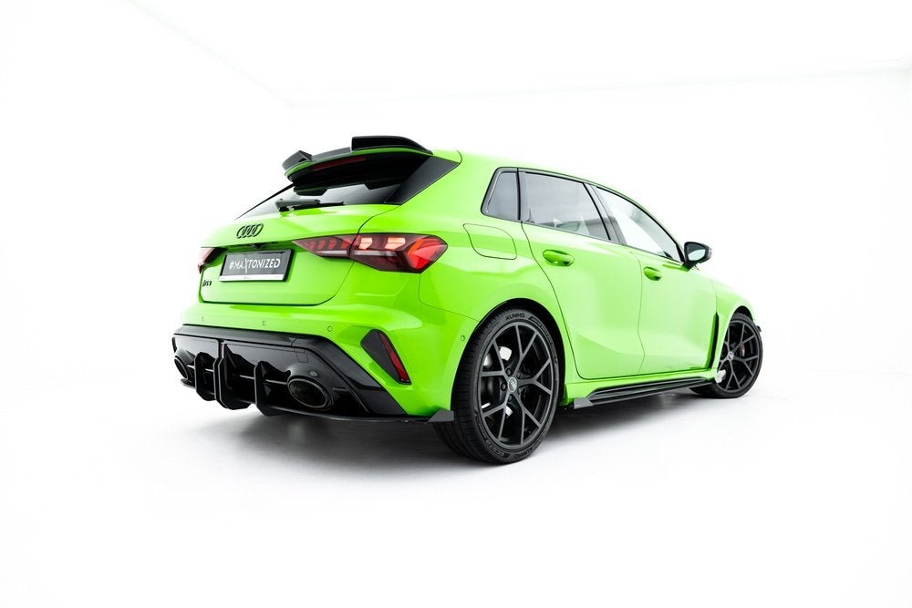 Voorlip sideskirt diffuser spoiler Audi RS3 Sportback 8Y 24+, Auto diversen, Tuning en Styling, Ophalen of Verzenden
