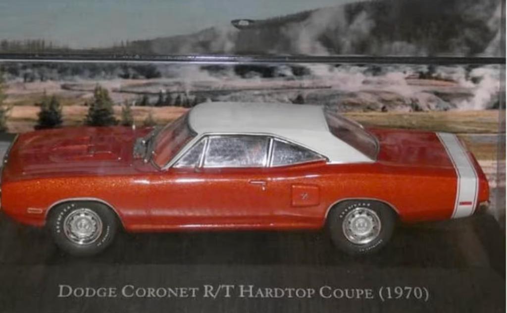 Dodge Coronet R-T Hardtop Coupe1970 1/43 American Cars # 115, Verzenden, Nieuw, Auto, Overige merken