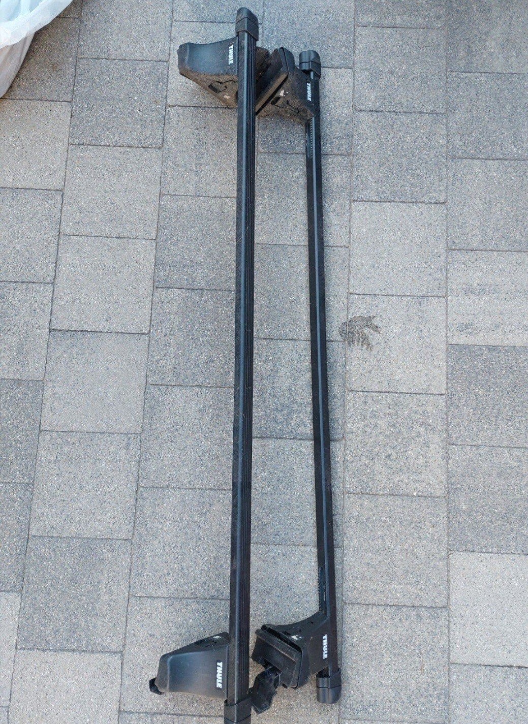 Hapro roady dakrails, merk Thule, Ophalen