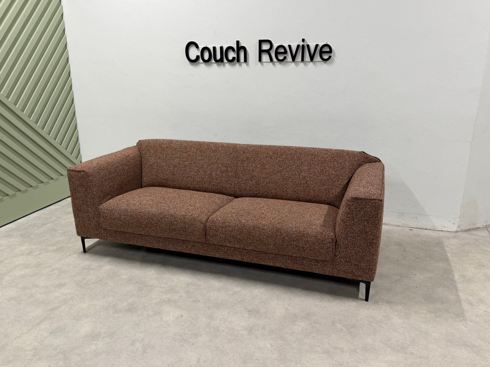 Rode Design Bank  220 x 90 | GRATIS LEVERING, Huis en Inrichting, Banken | Bankstellen, -, Verzenden, -, 75 tot 100 cm