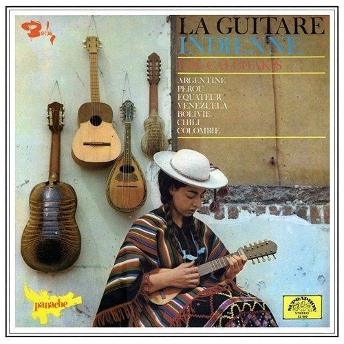 LP Los Calchakis - La Guitare Indienne, Inclusief binnenhoes, Ophalen of Verzenden, Zo goed als nieuw, 12 inch