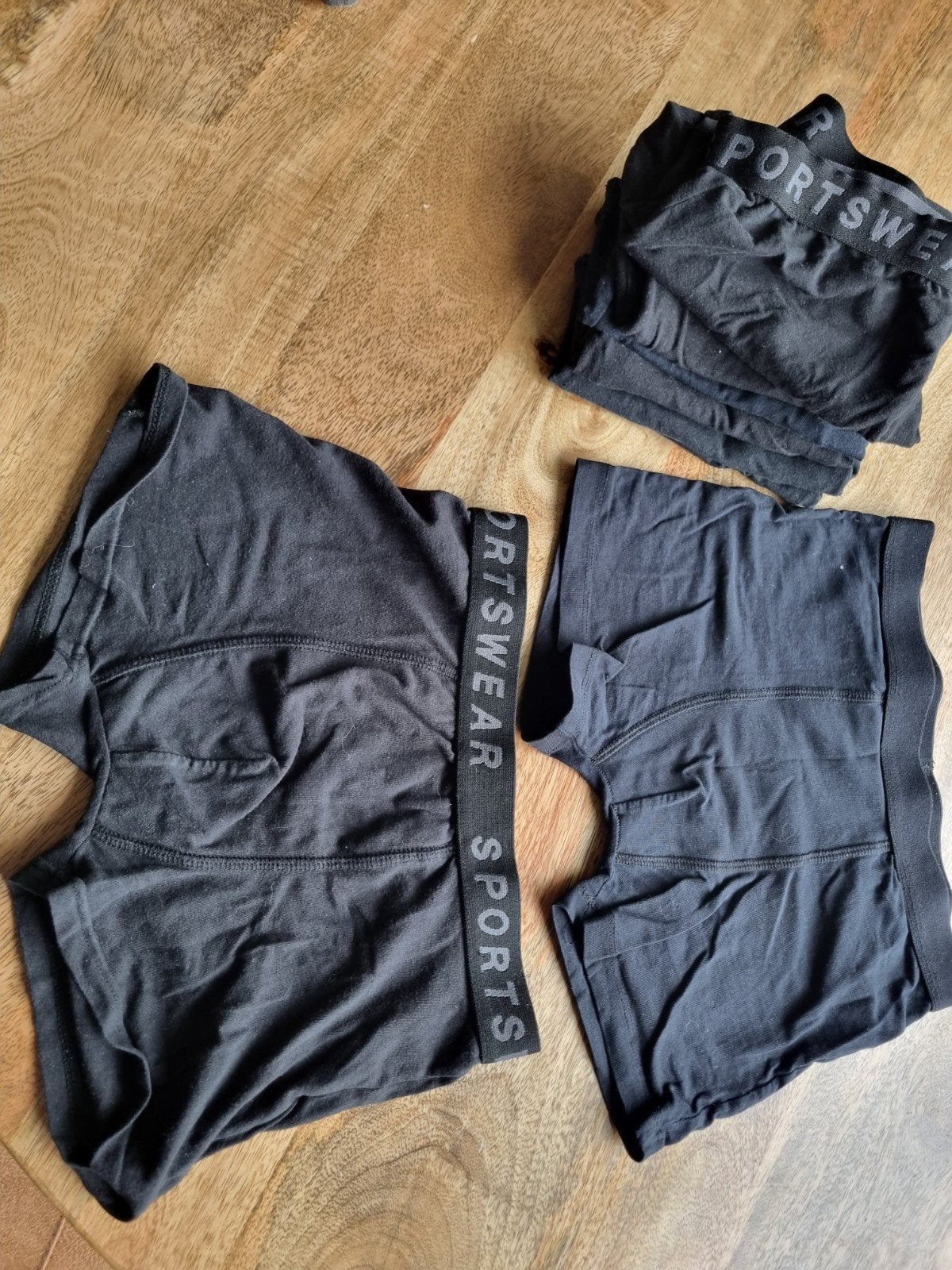 Zwarte boxershorts jongens - mt 158 Comfortabel en sportief, Ophalen of Verzenden, Gebruikt, Jongen