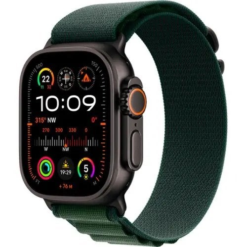 Apple Watch Ultra 2 zwart 95%, Afstand, IOS, Ophalen of Verzenden, Zo goed als nieuw