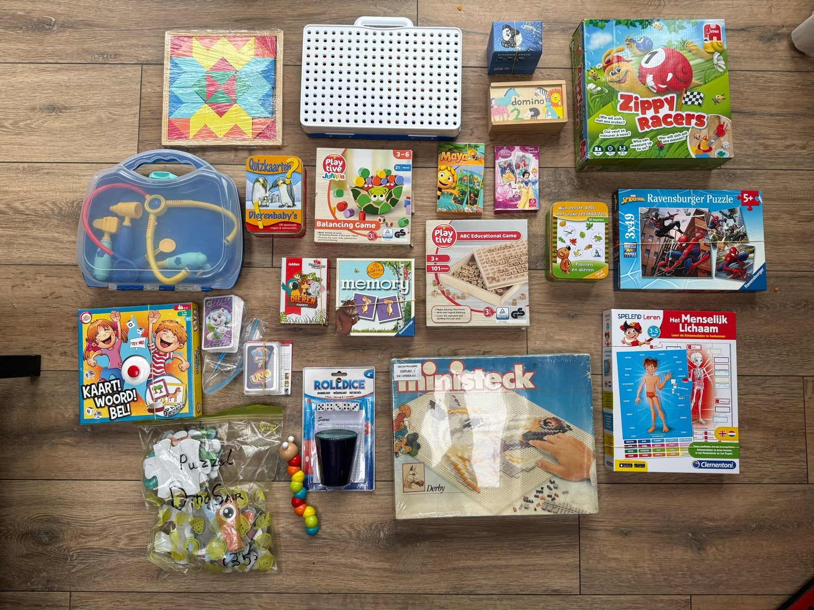 Grote collectie spelletjes en puzzels voor kinderen, Ophalen of Verzenden, Gebruikt, Jongen of Meisje