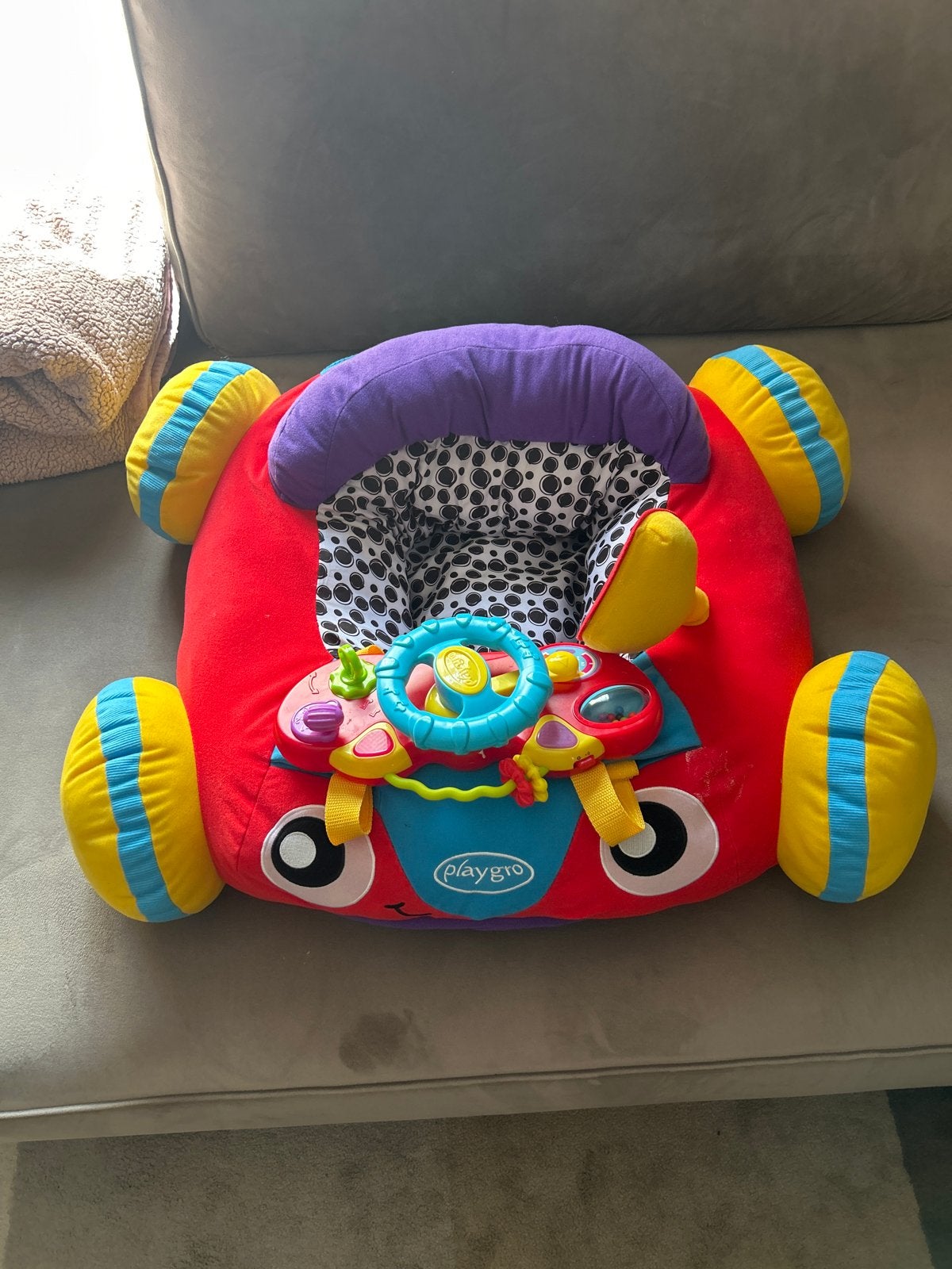 Playgro Baby Activiteitenzitje - Zo goed als nieuw, Kinderen en Baby's, Ophalen of Verzenden, Zo goed als nieuw, Overige typen