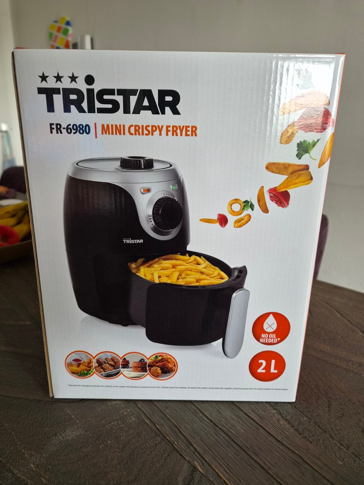 Tristar FR-6980 Mini Crispy Fryer - Nieuw in doos, Ophalen, Nieuw, Airfryer, Minder dan 750 gram