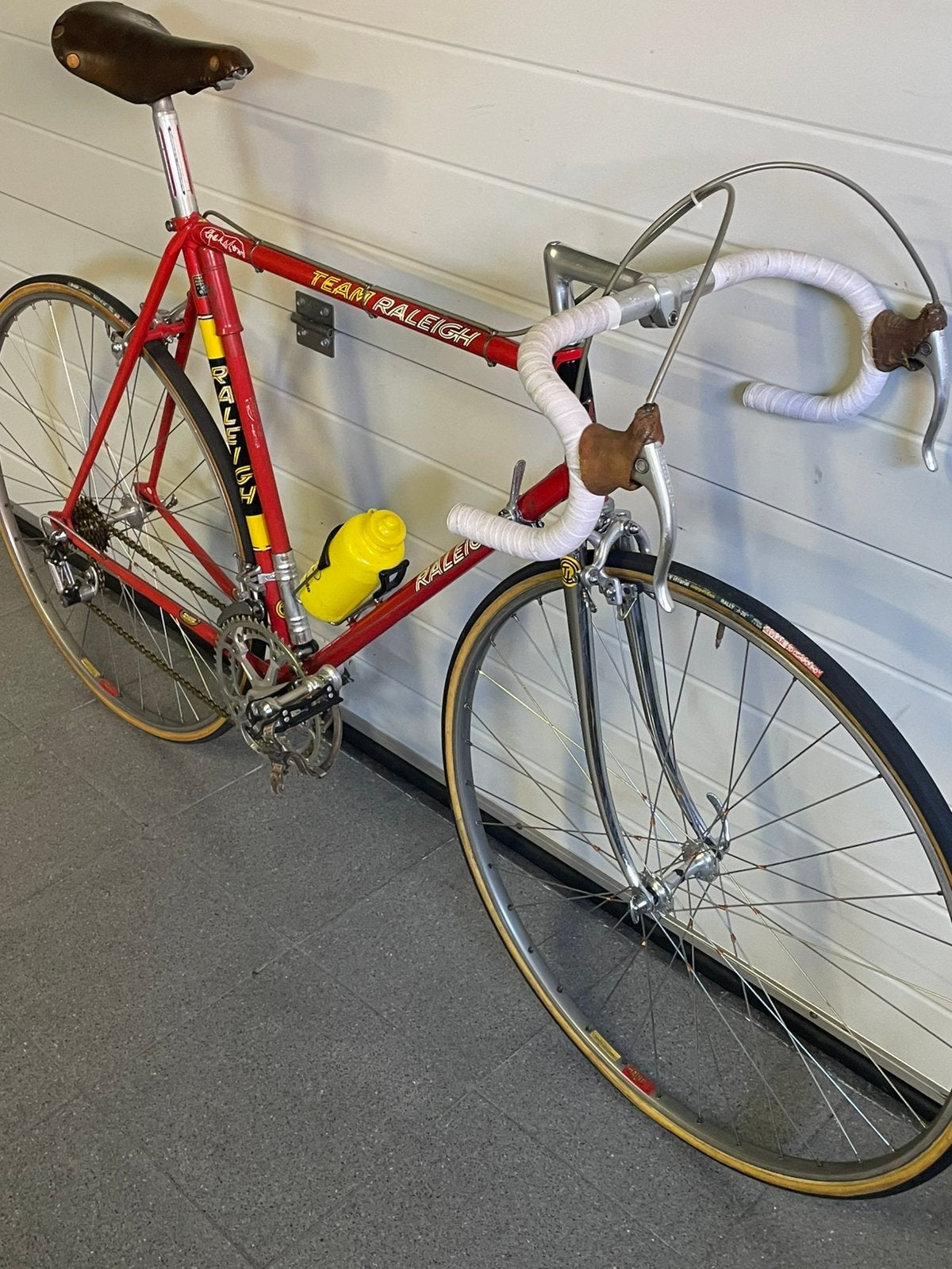 Raleigh Team Professional gesigneerd Gerben Karsten, Fietsen en Brommers, Fietsen | Oldtimers, 55 tot 59 cm, Ophalen