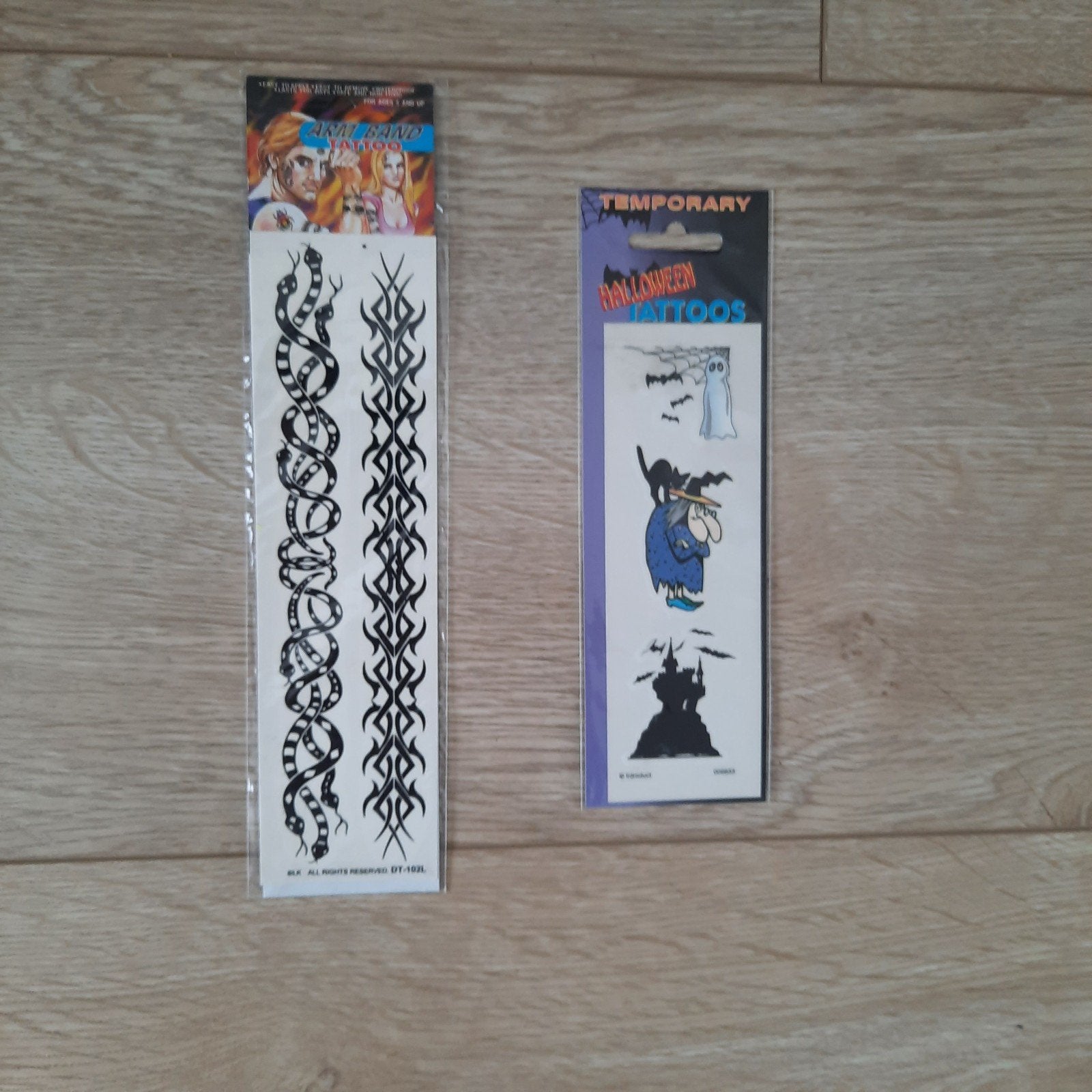Tattoo tattoos Halloween piraat piraten Carnaval, Ophalen of Verzenden, Nieuw, Jongen of Meisje