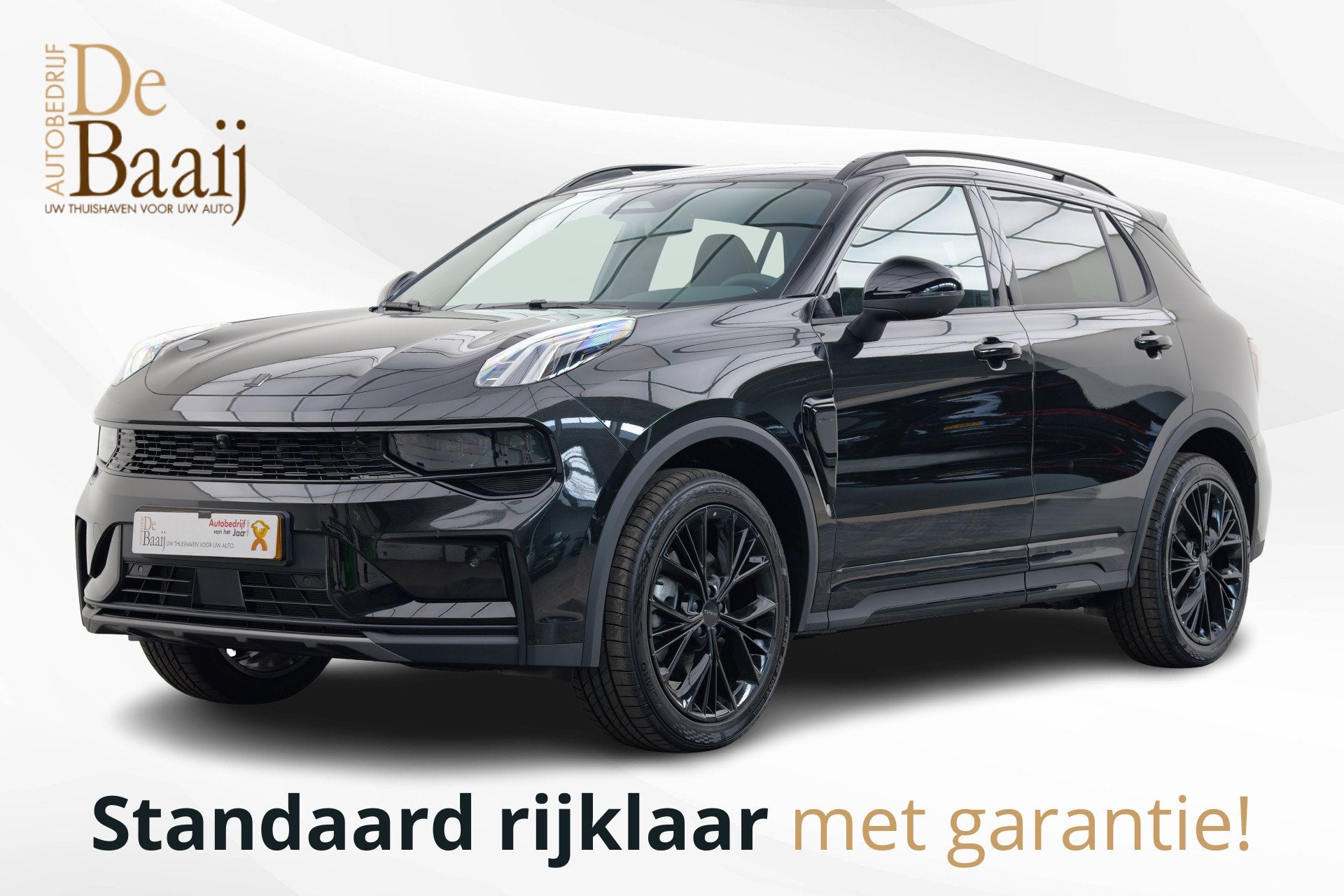 Lynk & Co 01 1.5 More | Direct leverbaar | Zo goed als nieuw, Auto's, 4 cilinders, Met garantie (alle), Zwart, Bedrijf