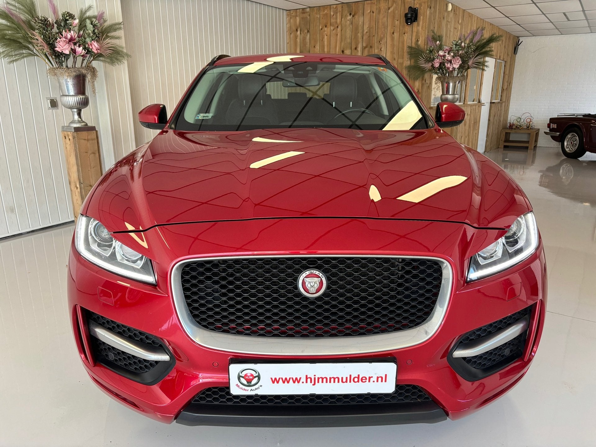 Jaguar F-PACE 2.0 R-SPORT INCL BTW AUTOMAAT, AWD, NAVI, CAME, Auto's, Jaguar, Automaat, Gebruikt, 4 cilinders, Bi-Xenon koplampen