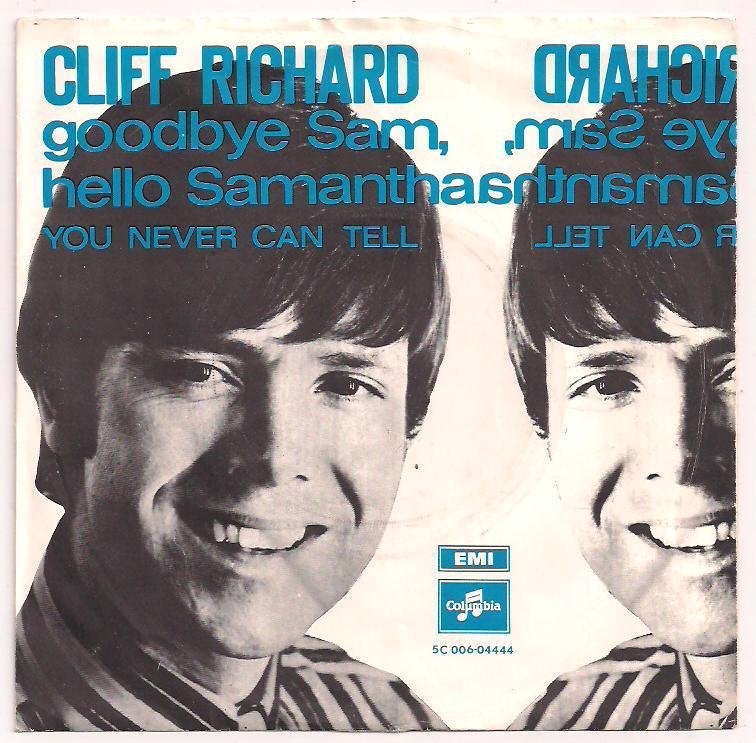 Cliff Richard- Goodbye Sam, Hello Samantha, Gebruikt, 7 inch, Ophalen of Verzenden, Beschermende buitenhoes