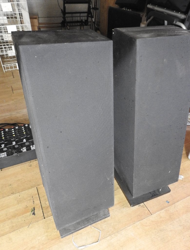 audiolab luidsprekers, Audio, Tv en Foto, Vloerstaande luidspreker, Gebruikt, 60 tot 120 watt, Ophalen